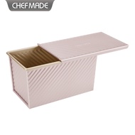 [CHEFMADE] 450G/300G Non Stick Loaf Pan Toast Box Bread Tin Toast Mold Bread Loaf Pan with Lid