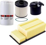 FL2124S Oil Filter FD4615 Fuel Filter FA1902 Air Filter, Compatible With 2011-2016 Ford F250/F350/F4