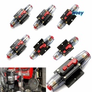 WOAY DC Resettable Circuit Breaker, Resettable Insurance 60A 50A 40A 30A Self Recovery Circuit Break