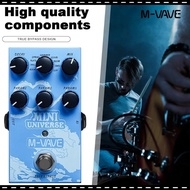 M-VAVE MINI-UNIVERSE Electric Guitar Reverb Effects Pedal True Bypass Digital Reverb Pedal 9 Reverb 
