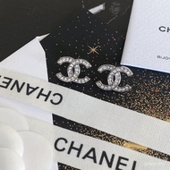Square Diamond Letter Crystal Diamond Earrings Earrings CBIV
