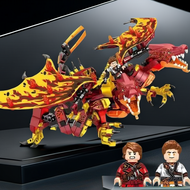 Childrens Assembled Ninjago Building Blocks Dragon Silent Robot Model Toy Boy 6-12 Year-Old Gift