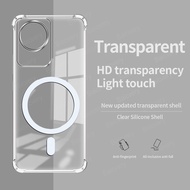 VIVO Y02 / VIVO Y02A / VIVO Y02T / VIVO Y11 2023 Shockproof Casing Clear Case Phone Case Cover Suppo