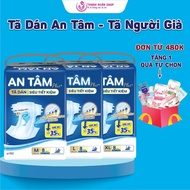Quan An Tam Diapers / Diapers All Sizes M L XL From 35 Kg to 95 Kg - Genuine Unicharm Diapers for th