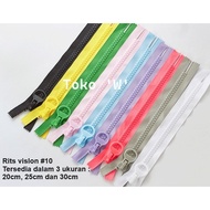 Vislon zipper Vislon zipper/ Vislon zipper/ resin zipper/ size 10, length 30cm