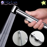 LILY Handheld Hose Spray Adjustable Stainless Steel Bathroom Hose Toilet Douche Bidet