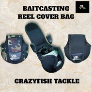 BEG BC /BAG COVER/PROTECTOR CRAZYFISH TACKLE FISHING REEL FOR BAITCASTING (BC)