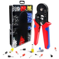 1 Set 1200Pcs Cord End Bootlace Ferrules Terminals HSC8 6-4A 23-7AWG Self Adjustable Kit Cable Wire 