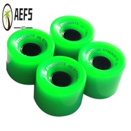 AEF5-STRIKATE 4Pcs 60X45mm Cruiser Skateboard Wheels PU Wheels Long Board Cruiser Wheels