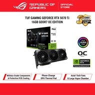 ASUS TUF Gaming GeForce RTX ™ 5070 Ti 16GB GDDR7 OC Edition Gaming Graphics Card TUF-RTX5070TI-O16G-