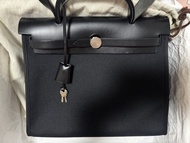 Hermes Herbag 31 黑銀