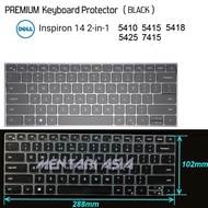Keyboard Protector DELL Inspiron 14-5410 5415 7415 - PREMIUM BLACK
