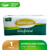 Sanicare Premium 2 Ply Interfolded Paper Towel (1 Pack)