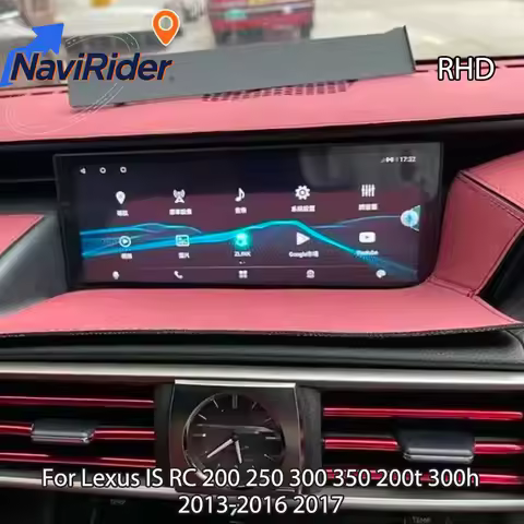 10.2'' RHD For Lexus IS RC 200 250 300 350 200t 300h 2013-2016 2017 Stereo Android 15 Multimedia Pla