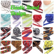 70900 Elastic Band Design 1 meter Getah Seluar Boxer size 1.0cm / 1.5cm / 2.0cm / 2.5cm / 3.0cm / 3.