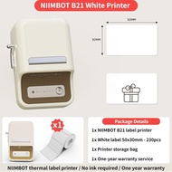 NIIMBOT B21 Label Printer Inkless Portable Thermal Label Maker Sticker Printer for Clothing Jewelry 