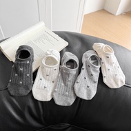 MATA Pao&Pao-Short Ribbon Socks Below the Ankle Anti-odor Sweatbebas Hidden Socks Invisible Women So