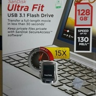 Terbaru Sandisk Ultra Fit Usb 3.1 Flashdisk 128Gb Cz430 / Usb 128G