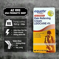 [Date 2026] Kem Xoa Bóp Giảm Đau Mỹ EQUATE PAIN RELIEF CREAM 113g - Giam Đau Cơ Đau Xương Khớp Không