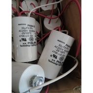 Pha4-32,32uf/ac250v, 470k/0.5w Lighting Capacitor Explosion-Proof Light Capacitor Lamp Capacitor