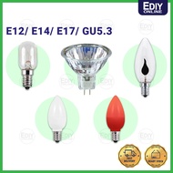 Filament Light E12 E14 Tungsram Salt Lamp Refrigerator Fridge Freezer Oven Bulb Mentol Lampu Garam Meja Peti Sejuk 灯泡THL