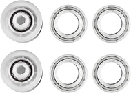 Namvo 4 Piece Pool Cleaner Wheels Set and 2 Pulleys Replacement Parts for M200/M400/M500 and Dx3/Dx4