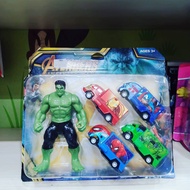 Avenger Robot Toy AND 4car HULK Robot Toy