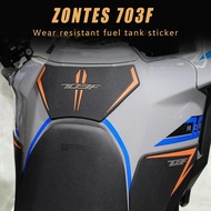 FOR ZONTES 703F 703F zontes703f 703F Motorcycle Anti Slip Fuel Oil Tank Pad Side Knee Grip Decal Pro