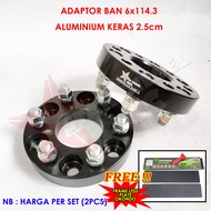 Nissan NAVARA TIRE ADAPTER 6X114.3 2.5CM THICK SPACER CAR ADAPTER HOLE 6