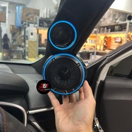 Alpine 3 Way 6.5" Hi-Res Component Car Speaker Set 240 Watts Mid Range With Tweeter DP2-653
