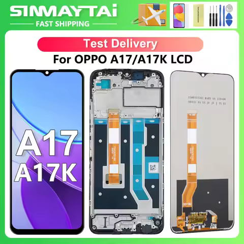OEM For OPPO A17 A17K 6.56''For OPPO CPH2477 CPH2471 LCD Display Touch Screen Digitizer Assembly Rep