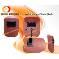 Welding Hand Shield (Red)/Topeng Kimpalan Tangan