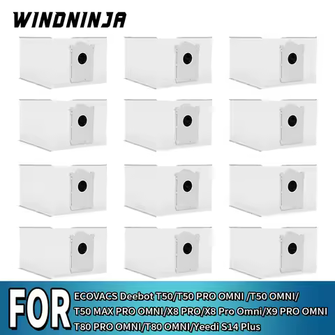 Durable Dust Bag For Ecovacs Deebot X8 Pro Omni X9 PRO OMNI T50 PRO OMNI T50 OMNI T80 PRO OMNI Yeedi