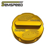 SEMSPEED Motorcycle CNC Gas Tank Cover Diesel Fuel Oil Trim For Honda PCX160 ADV160 Click160 Vario16