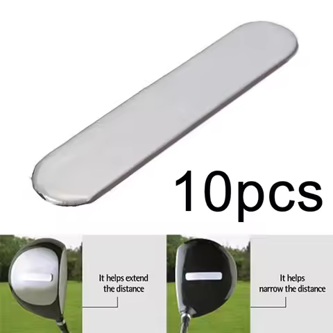10 Pcs/pack Golf Club Lead Tape Strips to Add Swing Weight for Golf Club Tennis Racket Iron Putter G