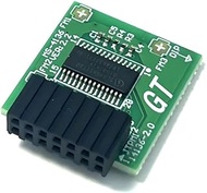 Gintai TPM2.0 LPC Module 14Pin Infinity SLB9665 for MSI B450 Tomahawk / B450 Gaming Series Motherboa