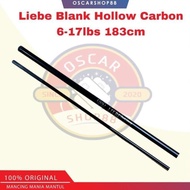 Oscarshop88 liebe blank hollow carbon 6-17lbs 183cm max drag 11.5kg Original