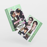 92pcs BRIGHT WIN Lomo Cards Thai Star Stickers Photocards 2gether The Series Thai Drama Postcards Fa