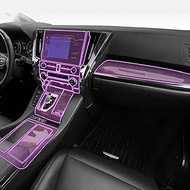 LAVIYE Car Interior Film Dashboard Shift center console Anti-scratch transparent TPU PPF Film，For Toyota Alphard 2015-2023