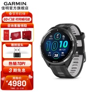 佳明（GARMIN）Forerunner965户外运动手表马拉松铁三跑步心率血氧多功能训练 Forerunner 965 极夜黑