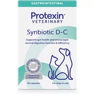（Clearance Sale）Protexin Synbiotic D-C for Dogs and Cats ( 50 capsules)