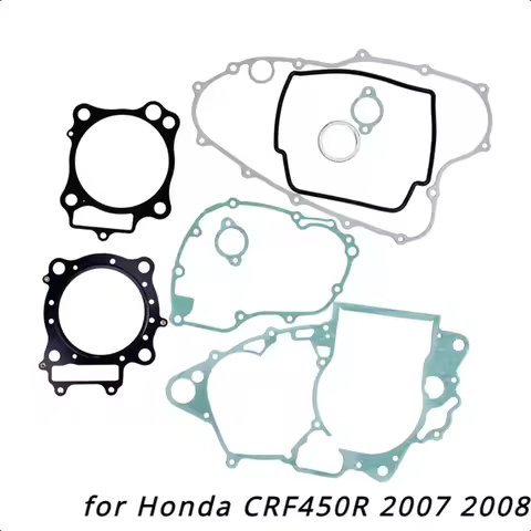 Motorcycle Complete Full Gaskets Cylinder Piston Gasket Kit 12251-MEB-671 for Honda CRF450R 2007 200