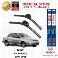 Bosch Clear Advantage Wiper Blade Set for Kia Rio (Dc) 2000-2005 (21 /18 )