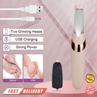 USB Rechargeable Electric Foot Pedicure Callus Remover Exfoliate Dead Skin Smooth Feet / Pengikis Tu