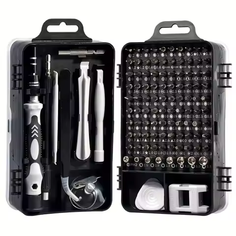 Precision Screwdriver 115 In 1 Set Magnetic Mini Screw Nuts Bits WEEKS Multifunction Repair Tools Ki