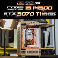 Special Custom 081 / คอมประกอบ CPU i5 14500 / GALAX RTX 5070 Ti EX GAMER I-CLICK OC WHITE PCI-E 16GB