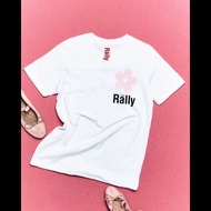 💥พร้อมส่ง👚RALLY Flower Tee - เสื้อยืดสกรีนลายดอกไม้ (มีให้เลือก 5 สี)