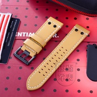 Luminox ใช้งานร่วมกับของแท้ หนัง สายนาฬิกา 26 มม.cowhide สําหรับ 1920 1925 1927 รุ่น Matte Finish Pi