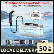 2.3L Bidet Spray Portable Electric Bidet Rechargeable Travel Portable Bidet For Personal Hygiene Cle