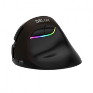 DeLUX M618mini 雙模垂直靜音光學滑鼠 （統）